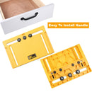 Grifflochsucher Türgriffknauf und Zugmontagelehre und Regalstiftlehre Bohrloch 5/6 mm Bohrführung Holzbearbeitungswerkzeuge