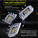 Goodland LED Lampe E27 LED Birne 60W 80W 100W Garagenlicht 110V 220V Verformungslicht für Werkstatt Lager Fabrik Fitnessstudio