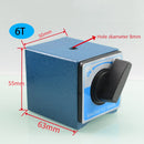 Schalter Magnetische Tischbasis 6T 8T 10T 12T V Typ Power Magnetische Basis Messuhr Ständer Basis Magnet Sitz Tisch Drahtschneiden