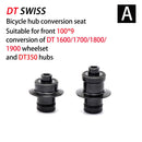 DT SWISS FreeHub dt240 350 1700 Kappen MTB Fahrradnaben Konverter Mountainbike Endadapter QR oder THRU Adapter HG/XD/MS BOOST