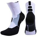 Hochwertige neue Herren Outdoor Sports Elite Basketball Socken Herren Radsocken Kompressionssocken Baumwolle Handtuch Bottom Herrensocken