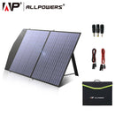 ALLPOWERS Cargador solar 18V100W Traje de panel solar plegable para estación de energía portátil / Generador Viajes al aire libre Camping