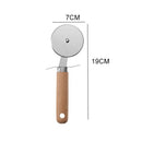 Küchenhelfer Holzgriff Kleine Küchenutensilien Edelstahlöffner Backen Pizza Skin-Peeler Käsemesser Küchengeschirr-Set