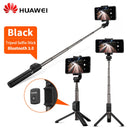 Huawei 3 in 1 Wireless Bluetooth Selfie Stick für iPhone Android Faltbares Handheld-Einbeinstativ Shutter Remote Erweiterbares Mini-Stativ
