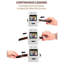 35mm Film Scanner 22 Mega Pixels Negative Slide Scanner 110 135 126KPK Digital Film Converter with 2.4"LCD Support Russian