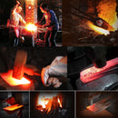 XITUO Full Tang Handgemachtes Geschmiedetes Kochmesser Hartplattierte Stahlklinge Metzger-Schlachter-Hackmesser-Küchen-Schneidwerkzeug