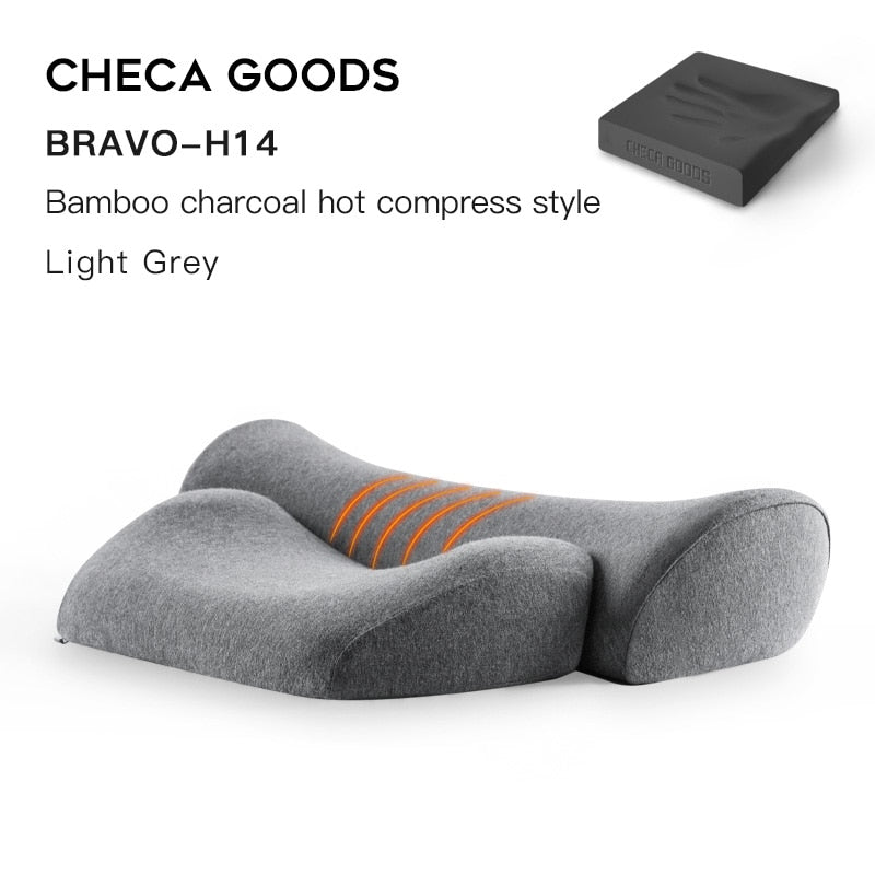 CHECA GOODS pillows home neck stretcher orthopedic pillow Memory Foam Memory Bedding Anti-Snore Massage pillows for bedroom