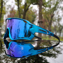 2019 Brandneue polarisierte Fahrradbrille Mountainbike Fahrradbrille Outdoor Sports Fahrradbrille Sonnenbrille UV400 4 Linse