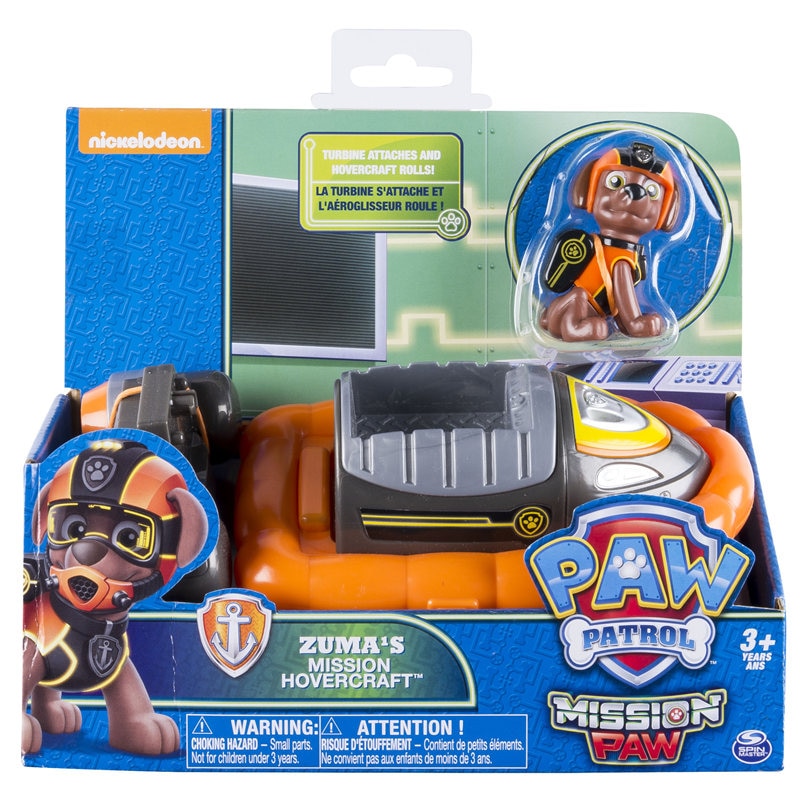 Original Paw Patrol Rescue Dog Puppy Set Spielzeugauto Patrulla Canina Spielzeug Actionfigur Modell Chase Skye Trümmerauto für Kinder Geschenk