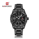NAVIFORCE Luxusmarke Herren Sportuhr Gold Vollstahl Quarzuhren Herren Datum Wasserdicht Military Clock Man relogio masculino