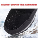 Herren Schneestiefel Neue Winterschuhe Für Herren Schneestiefel Wasserdichte rutschfeste Freizeitschuhe Dickes Fell Winterstiefel Damen Komfortschuhe