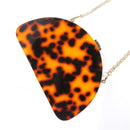 Halbkreis-Acrylmappen-Frauen-Abend-Kupplungen entwerfen Beutel-Shell-Handtaschen-bunte Partei-Hochzeits-Geldbörsen geben Verschiffen-Großverkauf frei