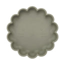 2020 New Arrivals Wholesales Manufacturer Nordic Portable Silicone Non-slip Flower Shape Bowl placemate Edible Baby Shower Gift