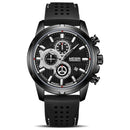 Relogio Masculino MEGIR Neue Sport Chronograph Silikon Herrenuhren Top-Marke Luxus Quarzuhr Wasserdicht Big Dial Watch Men