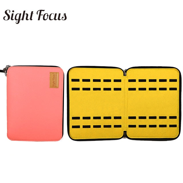 Sight Focus Uhren-Organizer-Box aus Filz mit 40 Fächern, Grau, Uhren-Aufbewahrungstasche, doppellagige Uhrenarmband-Organizer-Halterungstasche