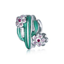 BISAER 925 Sterling Silver High Heels Shoes&Lipstick Charms Beads Wine Glass Pendant Fit Elegant Women DIY Bracelet Fine Jewelry