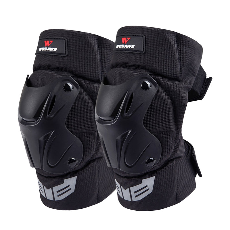 WOSAWE Adjustable Knee Protector Motorcycle Motocross Tactical Sport Riding Cycling Skating Ski Knee Pads Kneepad Brace Support