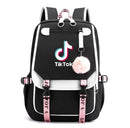TikTok Rucksack Leuchtende Schultaschen für Teenager Jungen Mädchen Laptop Rucksack Große Kapazität Reise Mochila Escolar