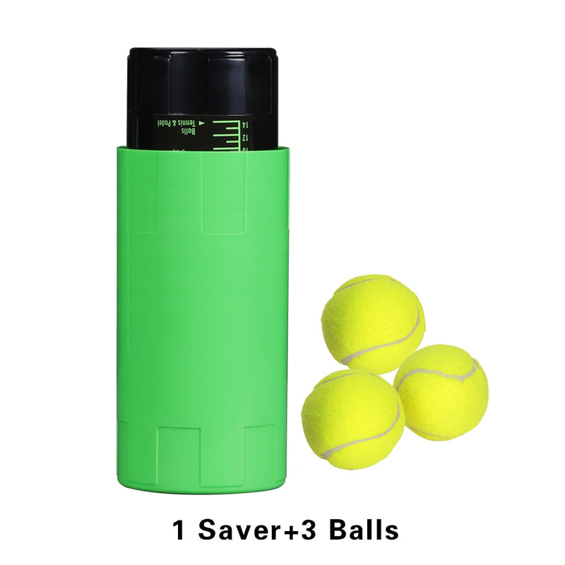 Tennis Ball Saver - Pressurized Tennis Ball Storage That Keeps Balls Bouncing Like New