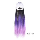 Box Braids Baseball Cap Perücke 24 Zoll lang Synthetische Braid Perücken Hut mit geflochtenen Haarverlängerungen für schwarze Frauen, einstellbare Größe