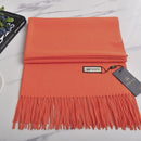 VISROVER neue 32 Farben Frau Winterschal Mode weibliche Schals Kaschmir handfeeling Winter Wraps einfarbig Winter Hijab Schal