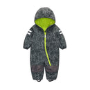 HONEYKING Softshell-Overalls für Kinder plus Samt-Strampler Winddichter Regenfester Overall Wasserdichter Overall Warmer Kinder-Overall