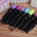 Paraguas de flores mágicas para mujer, sombrilla de viaje, paraguas plegable a prueba de viento para lluvia, paraguas plegable Anti-UV para sol/lluvia