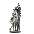 Feiertags-Familien-Skulptur, handgefertigt, Harz, Eltern-Statue, Tochter, Geschenk, Geburtstag, Sohn, Ornament, Basteln, Raumdekoration, Hochzeitstag