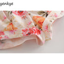 Blumendruck Shorts Frauen Freier Gürtel Hohe Taille Lässige Kurze Mujer Mode Sommer Short femme vetement femme LDZZ6309