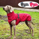 Hundejacke im Freien, wasserdicht, reflektierend, Haustiermantel, Weste, Winter, warme Baumwolle, Hundebekleidung für große, mittelgroße Hunde, Labrador