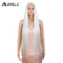 Edle Cosplay-Perücken für schwarze Frauen, gerade, synthetische Spitze, 38-Zoll-Ombre-Blonde-Spitze-Perücke, Cosplay, blonde, synthetische Spitze-Perücke