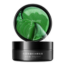 Algen-Hyaluronsäure-Augenmaske Natürliche feuchtigkeitsspendende Augenklappen entfernen Augenringe Anti-Age-Beutel-Augenfaltenpflege 60 Stück