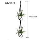 Handgefertigter Makramee-Pflanzenaufhänger, Topfschale/Topfaufhänger, Topfschale für Wanddekoration, Hof/Gartentopfschale für Pflanzen