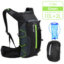 WEST BIKING Fahrradtaschen Tragbarer wasserdichter Rucksack 10L Radfahren Wassersack Outdoor Sport Klettern Wandern Beutel Trinkrucksack