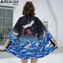 Dragon Anime Kimono Beach Girls Cosplay Dress Shirts New Korean Sunscreen Japanese Kimono Traditional Clothing Hombre Yukata Man