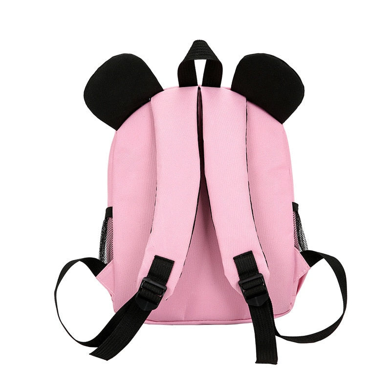 Mochila de dibujos animados para niños de Mickey Minnie, mochilas pequeñas de jardín de infantes, mochilas escolares informales de moda de viaje para niños, 2019 BAG0012