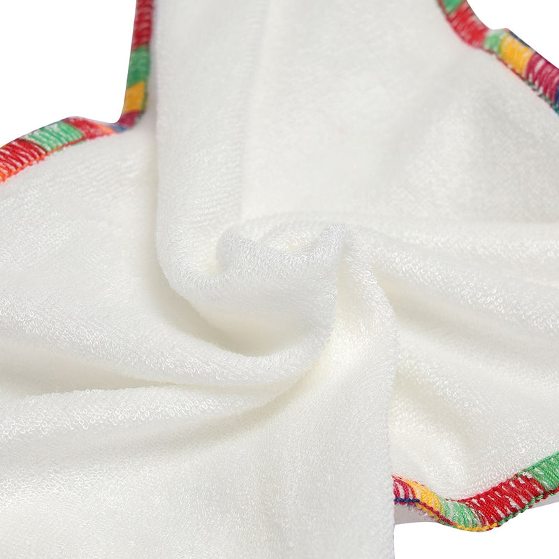 Pororo, toallita lavable de bambú para bebé, toallas para bebé, toalla para la cara, pañuelo, baño, alimentación, toallita, paños para eructar, 10 Uds.