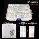 Diamant-Malwerkzeug-Zubehör-Aufbewahrungsbehälter-Behälter Diamant-Stickerei-Zubehör-Stein-Mosaik-Behälter-Kasten