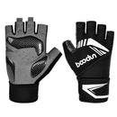 Boodun Herren Gewichtheberhandschuhe Halbfinger Gym Fitness Handschuhe mit Handgelenkbandage Unterstützung Crossfit Sport Training Workout Handschuhe