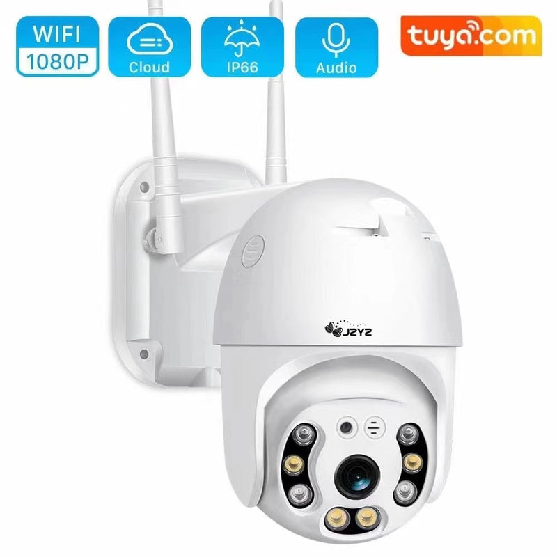 PTZ Wireless IP Camera Waterproof 4X Digital Zoom Speed Dome Super 2mp/3mp WiFi Security CCTV Two-Way Audio AI Human Detection