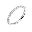 Kristallklare Zirkon-Ohrringe Creolen Hiphop Rock Scharnier CZ Segmentring Clicker Ohrknorpel Nasenring 16G Chirurgenstahl