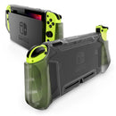 Für Nintendo Switch Case MUMBA Series Blade TPU Grip Schutzhülle Dockable Case Kompatibel mit Konsole &amp; Joy-Con Controller