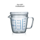 250/500ml Glass Measuring Cup Milk Jug Heat Resistant Glass Cup Measure Jug Creamer Scale Cup Tea Coffee Pitcher Microwave Safe