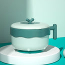 JMSC Food Warm Injection Heißwasserisolierung Kindergeschirr Edelstahl Geschirr Baby Sucker Futternapf Teller Nette Gadgets