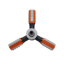 Einstellbare 360-Grad-3-Arm-Rotationssprinkler Gras Rasen Automatische Bewässerungsdüsen Garten Landwirtschaft Bewässerungsgerät