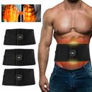 Bauchmuskeltrainer Toning Belt Vibration Fitness Massagegerät Slimmerbelt Elektrischer Muskelstimulator Trainer Taillenstütze