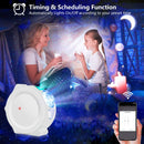 Smart Life Wifi APP Sternenhimmel Projektor Galaxie Projektor Sterne Mond Ozean Stimme Musiksteuerung LED Nachtlicht Lampe für Kindergeschenk