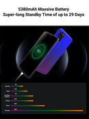 Blackview A70 Android 11 Smartphone 6,52 Zoll Display Octa Core 3GB RAM+32GB ROM 5380mAh 13MP Rückfahrkamera 4G Handy