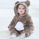 Kawaii Koala Kostüm Baby Kigurumis Tier Cosplay Overall Winter Warmer Pyjama Jungen Mädchen Halloween Karneval Geschenk