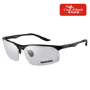 Cook Shark 2020 nuevas gafas de sol de aluminio y magnesio para hombre, gafas de sol polarizadas HD para conducir, gafas para conducir, marea